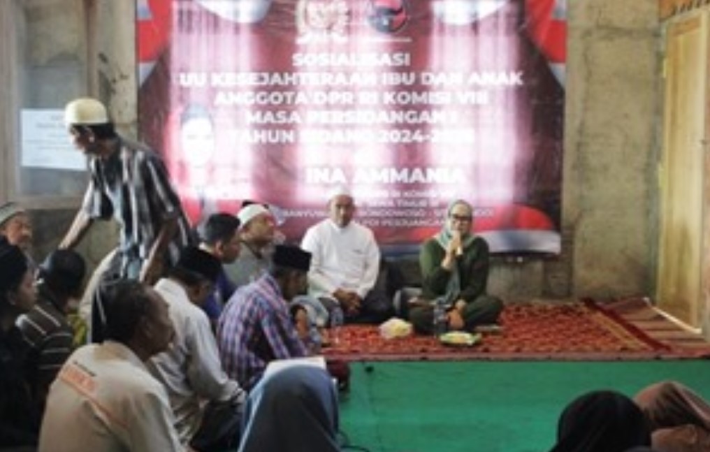 Sosialisasikan (UU KIA), Ina Ammania Tekankan Pentingnya Peran Keluarga, dan Tokoh Agama