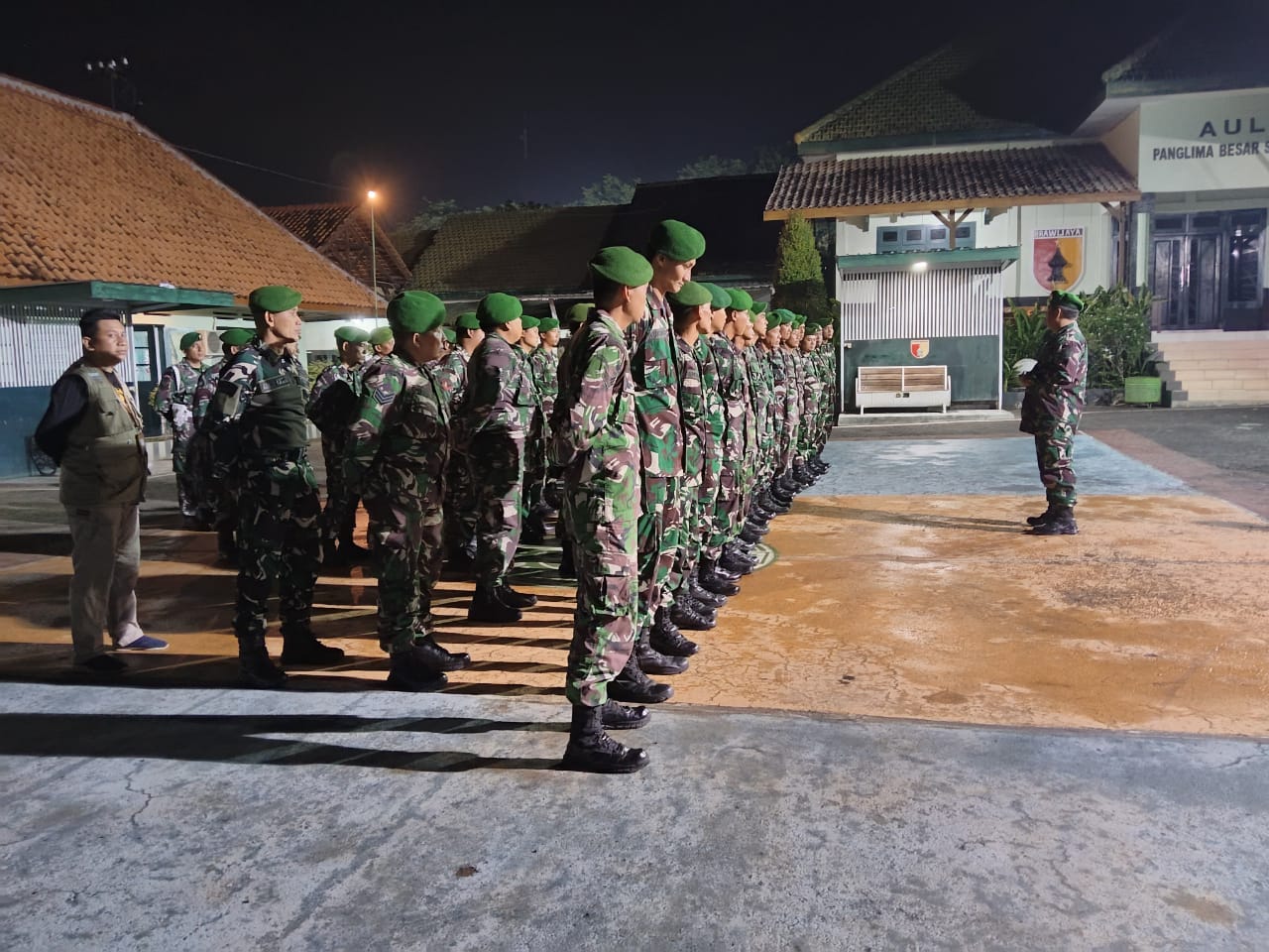 Kodim 0825/Banyuwangi Gelar Apel Siaga Pasukan Jelang Malam Tahun Baru