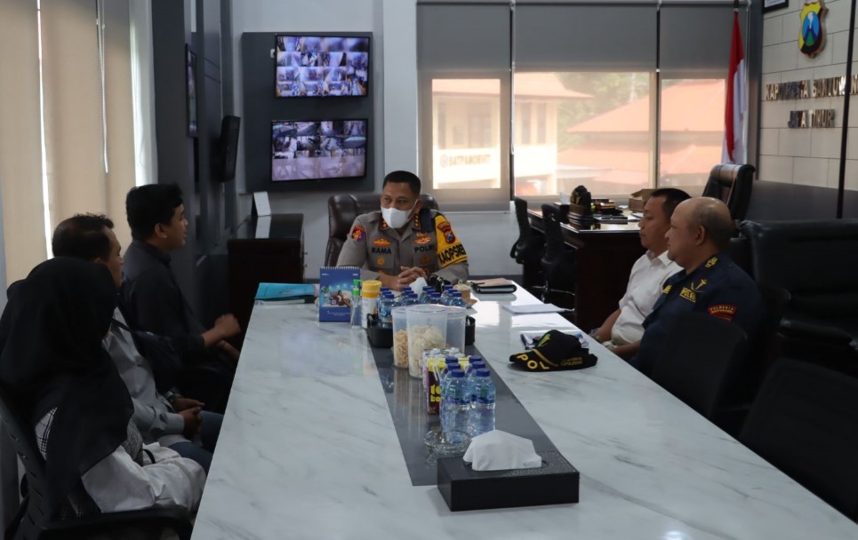 Dukung Program Presiden Prabowo, Polresta Banyuwangi Bersinergi dengan KNPS Jatim Perangi Stunting