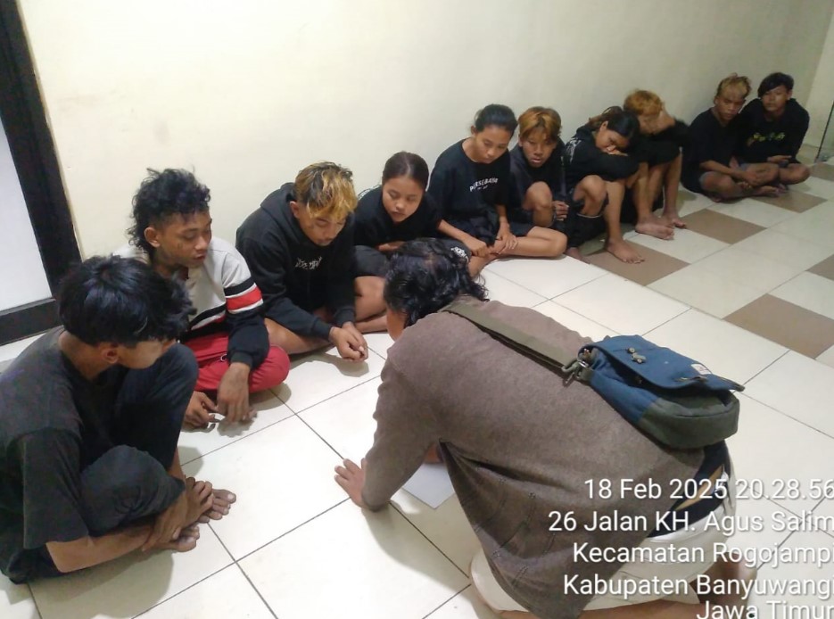Kapolsek Rogojampi Klarifikasi Terkait Isu Pembacokan Oleh Anak Punk Pada Pengguna Jalan di Rogojampi