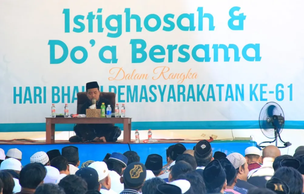 Sambut Puncak HBP ke-61, Lapas Banyuwangi Gelar Istighosah dan Do’a Bersama