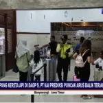 Lonjakan Penumpang Kereta Api di Daop 9, PT Kai Prediksi Puncak Arus Balik Terjadi 5 April 2025