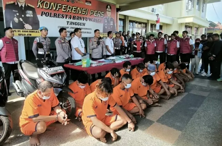 Jaringan Narkoba Digulung Polresta Banyuwangi, Sabu Rp 2 Miliar Gagal Edar