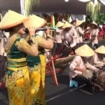Desa Tematik Bumi Angklung, Warga Sembilan Dusun Gelar Kirab Budaya