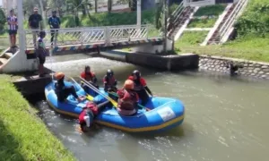 Tanpa Fasilitas dari Pihak Terkait, Atlet Arung Jeram Banyuwangi Tetap Siap Berlaga di PORPROV