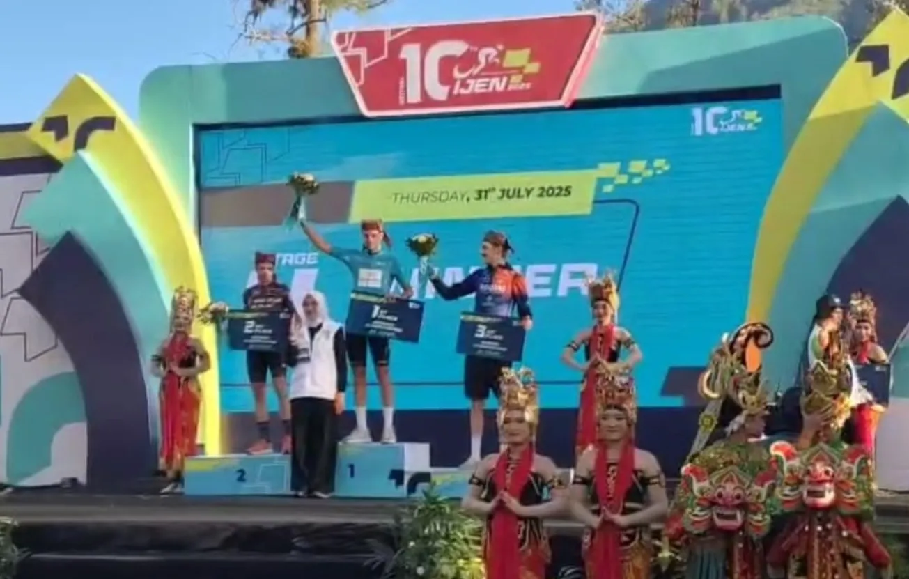 Penutupan Etape, Benjamin Prades Juara Baru Tour de Banyuwangi Ijen 2025