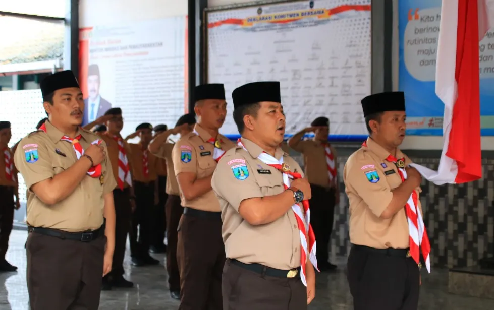 Pelantikan Mabigus dan Pengurus Gudep Pramuka di Lapas Banyuwangi, Wujud Pembinaan Karakter Warga Binaan