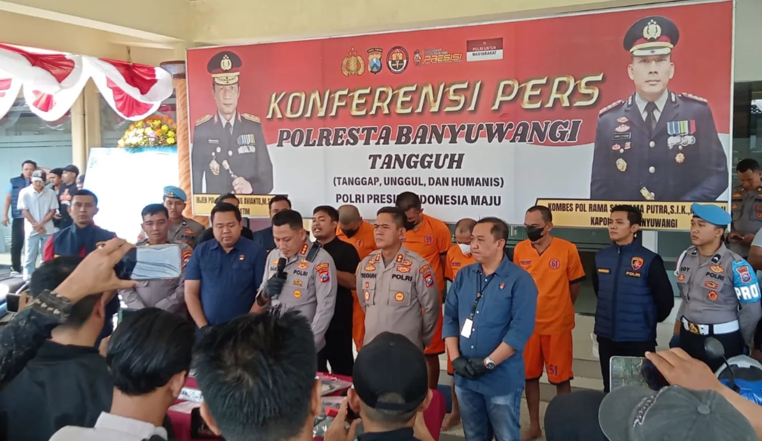 Spesialis Penipuan dan Penggelapan Jual Beli Motor Diringkus Satreskrim Polresta Banyuwangi