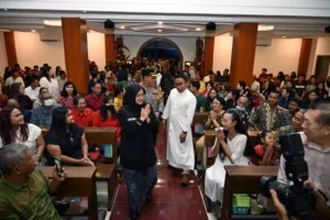 Malam Natal, Bupati Ipuk dan Forkopimda Patroli Gereja di Banyuwangi