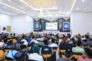 Reses Bersholawat di Songgon, Nasim Khan Serukan Persatuan PKB dan Soroti Potensi Ekonomi Banyuwangi