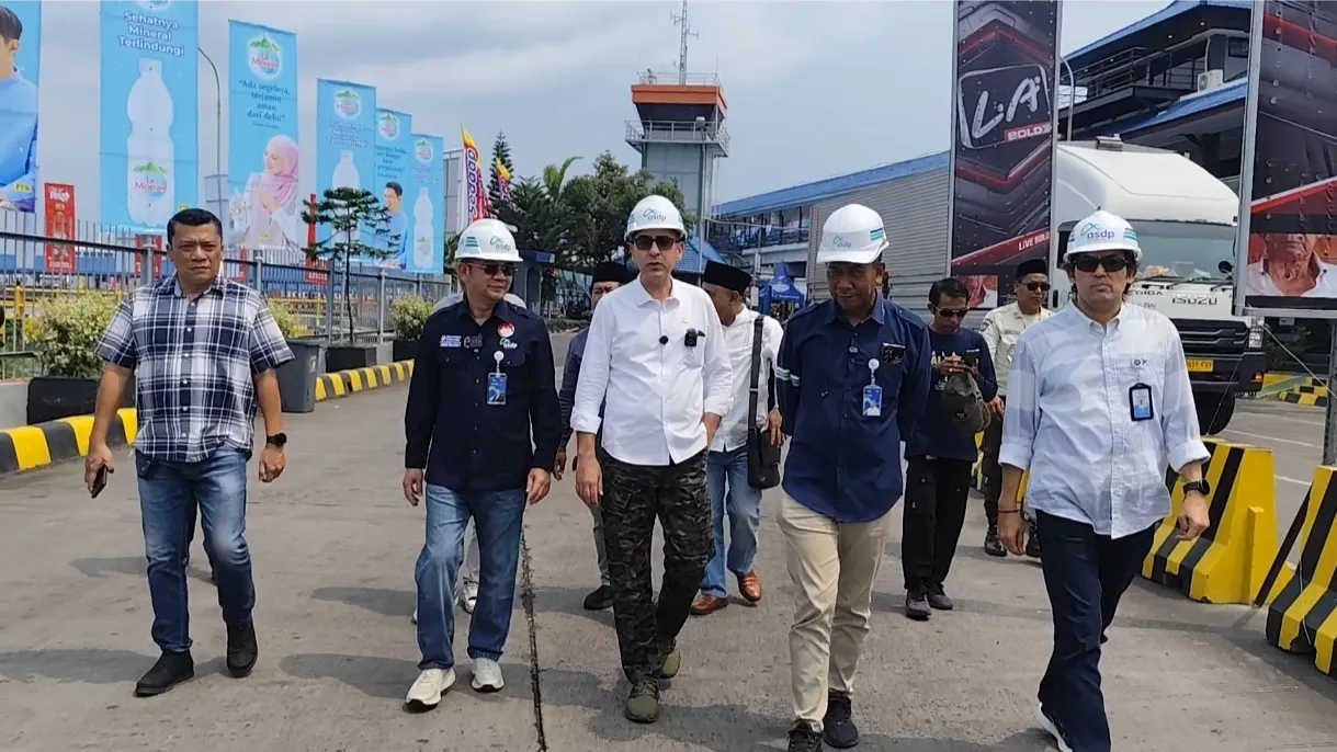 Jelang Arus Mudik, Nasim Khan Cek Layanan Penyeberangan Ketapang-Gilimanuk