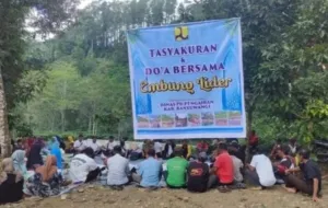 DAM Lider Telah Diresmikan, HIPPA dan Warga Gelar Tasyakuran