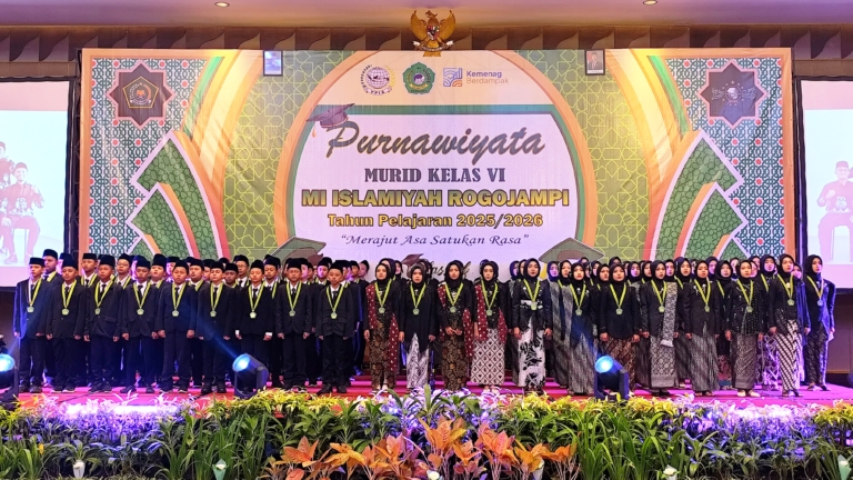 Purnawiyata MI Islamiyah Rogojampi 2026, 105 Siswa Siap Menapaki Masa Depan