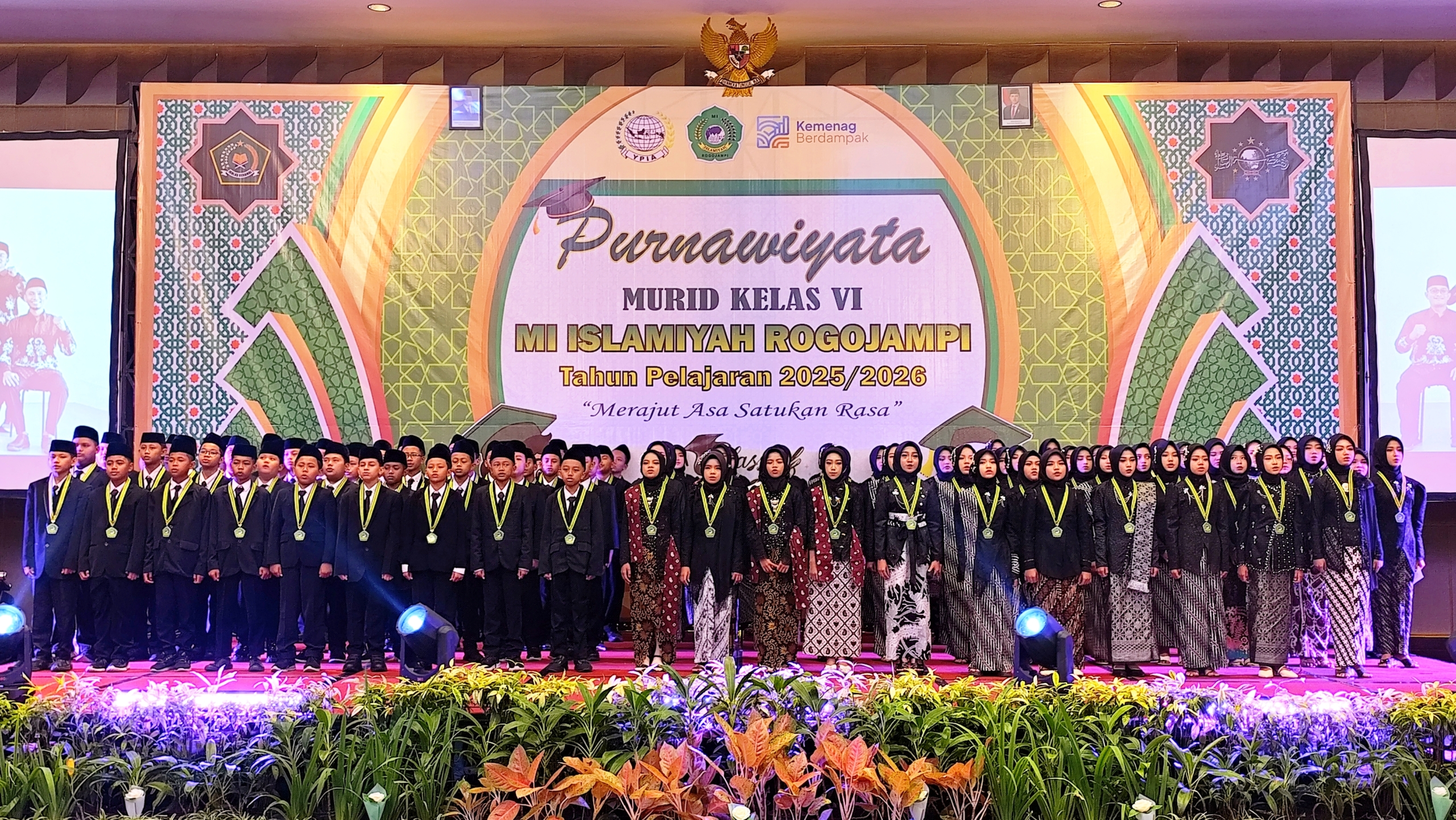 Purnawiyata MI Islamiyah Rogojampi 2026, 105 Siswa Siap Menapaki Masa Depan