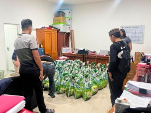 Terbongkar! 1,6 Ton Pasir Timah Ilegal Disamarkan dalam Karung Beras di Belitung